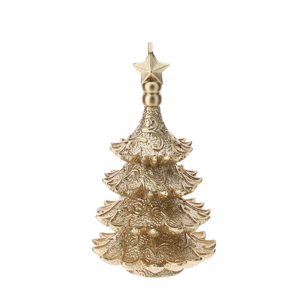 HERVIT - Candela Albero Oro Dia.7Xh12Cm