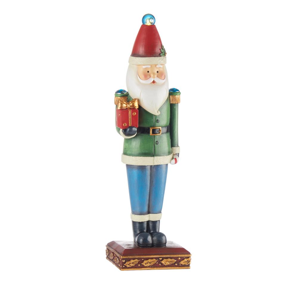 THE BLACK GOOSE - Santa Claus With Parcel And Led