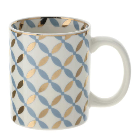 HERVIT - Taza De Porcelana 8Xh10Cm Diseño Vlk