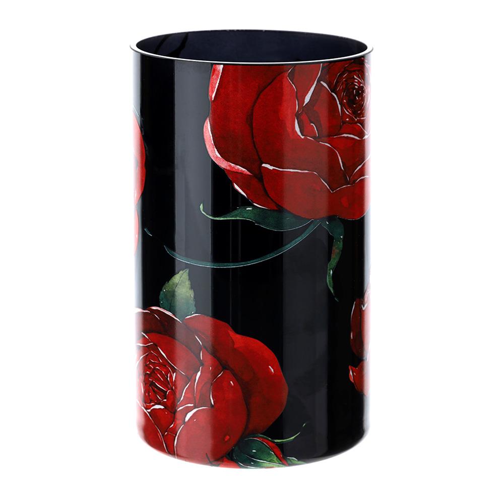 HERVIT - Vaso Vetro Rose Baccarat Dia.12X20Cm