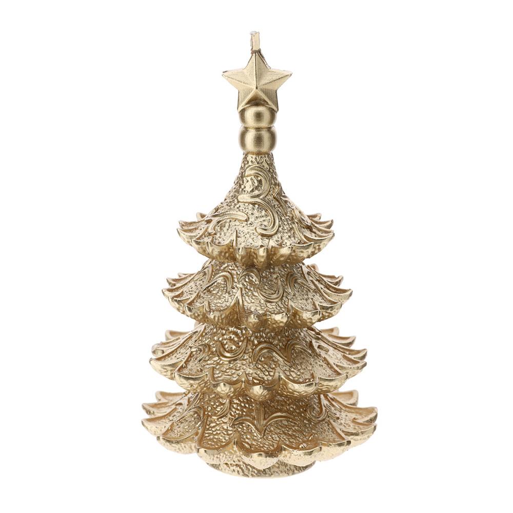 HERVIT - Candela Albero Oro Dia.8,5Xh15Cm