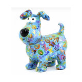 POMME PIDOU - Money Box Dog " Hugo " 20X20 Cm [Blu]