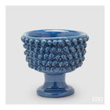 EDG - Vaso Fenice Pigna Ciotola Con Piede H.24,5 D.28 C4