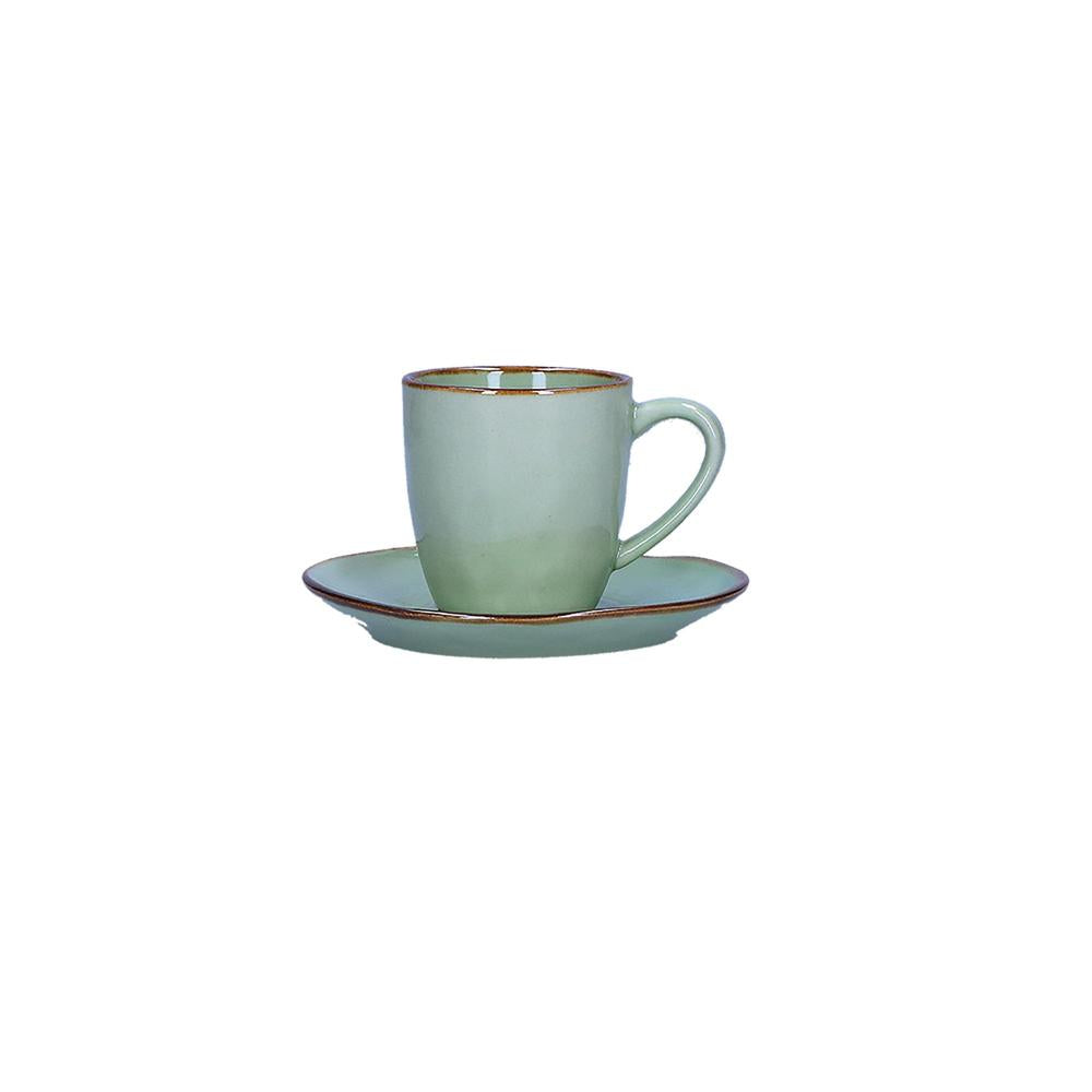 ROSE & TULIPANI - Concerto Te' Verde Tazza Caffe' C/P 90 Cc