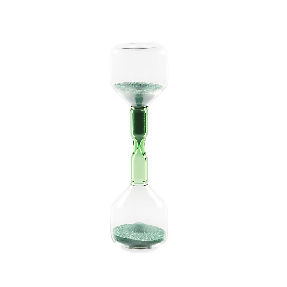 RITUALI DOMESTICI - Scorrendo Clessidra Squadrata Vetro Borosilicato 4,5X18H