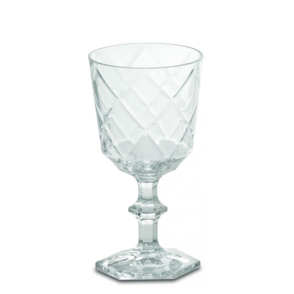 BACI MILANO - Transparent Wine Glasses x 6