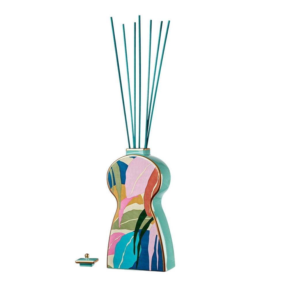 THE BLACK GOOSE - Honolulu - Essence Diffuser 1.80 liters with green sticks 50 cm and shopper