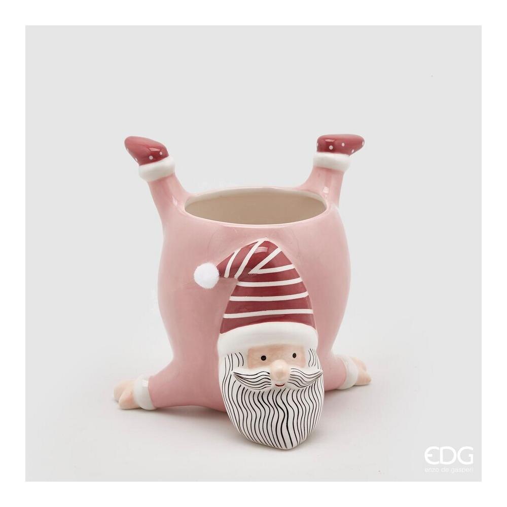 EDG - Vaso Babbo Funny In Ceramica Pink H20