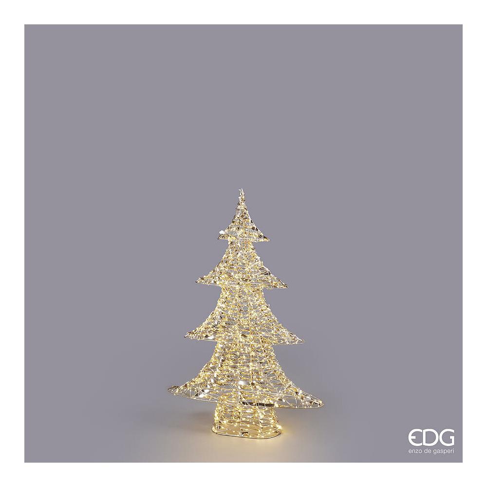 EDG - Led Stripes Tree 960 Estructura Metálica Microled Con Temporizador Y Luces Fijas H78X54X13