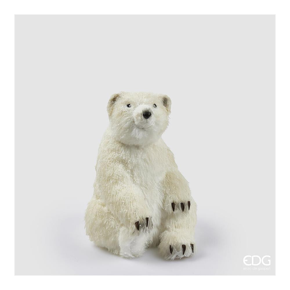 EDG - Decoración Oso Alt.31 Blanco