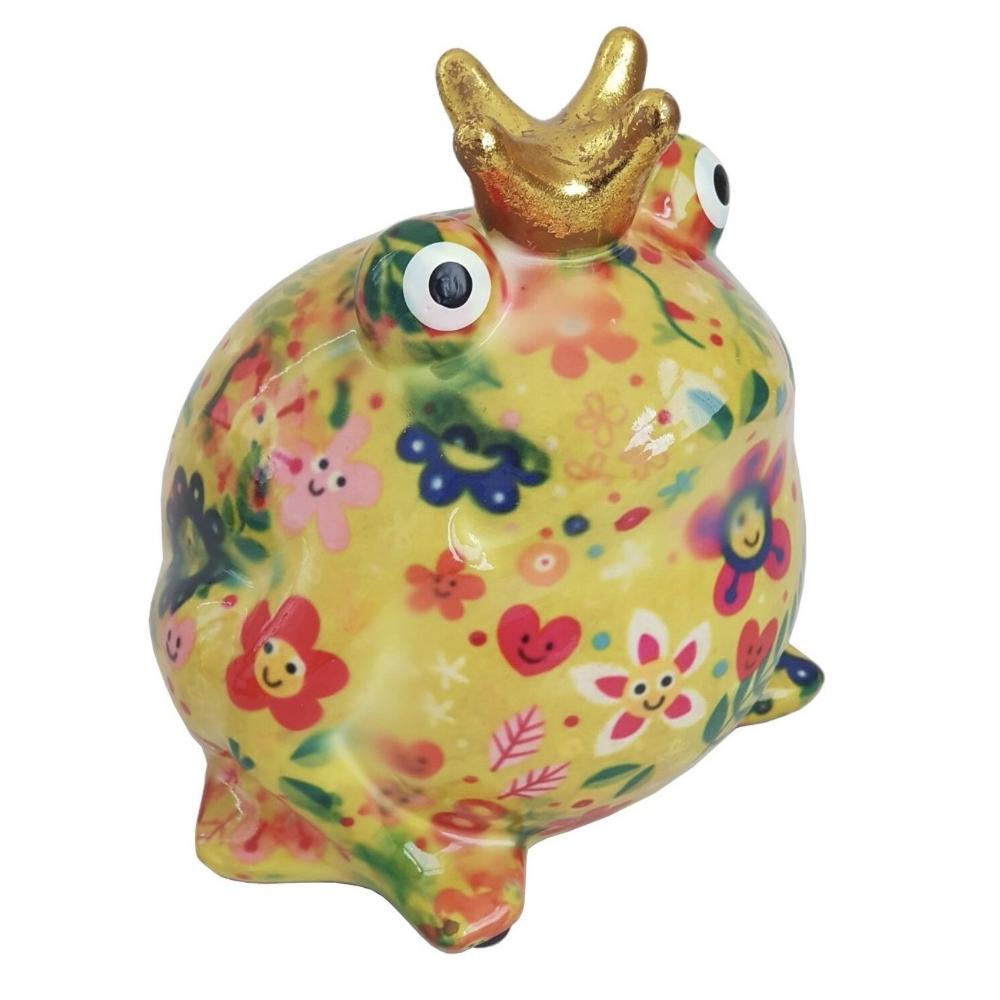 POMME PIDOU - Money Box Frog " Freddy " Green Edition -M 17X14Cm [5]