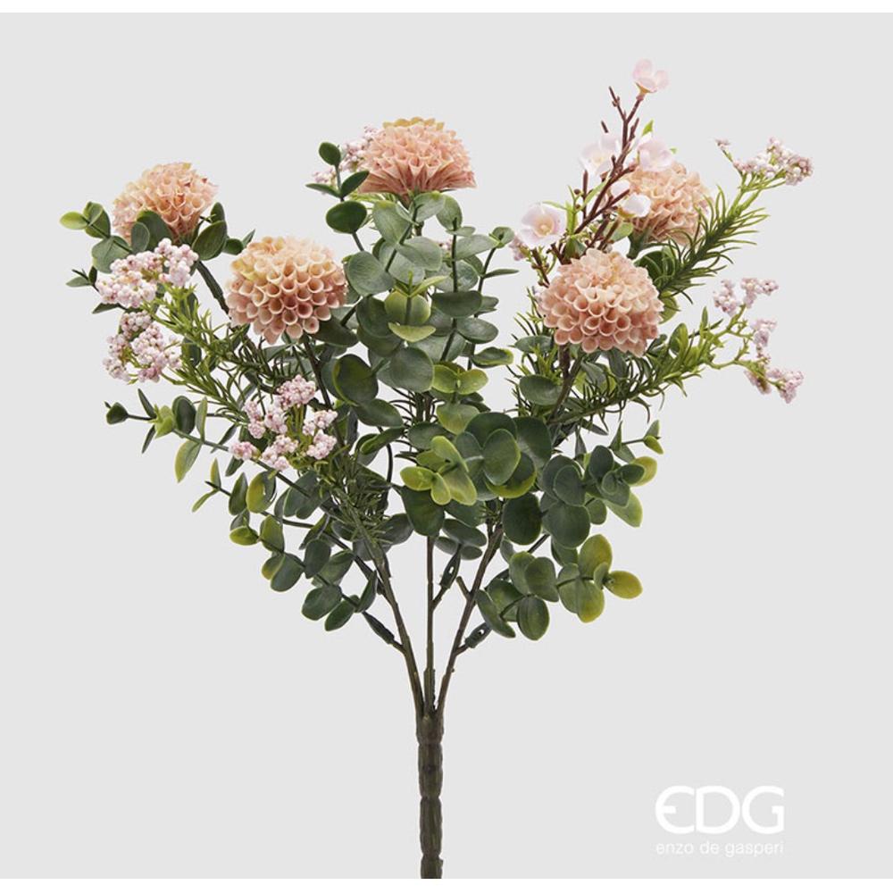 EDG - Dalia Cespuglio X 5 Con Bocciolo H37 Cm Rosa