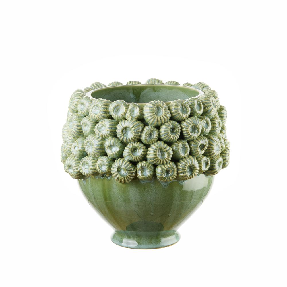 L'OCA NERA - Low Stoneware Vase 26X23.5H