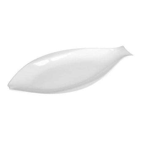 WHITE PORCELAIN - Elba Fish Plate 41.5 cm